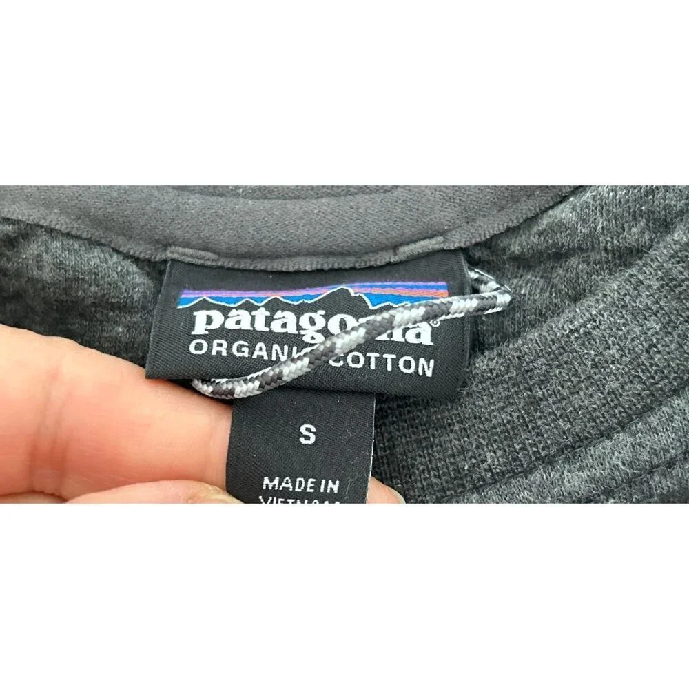 Patagonia Worn Wear Men's Organic Cotton Quilt Crewneck Sweatshirt